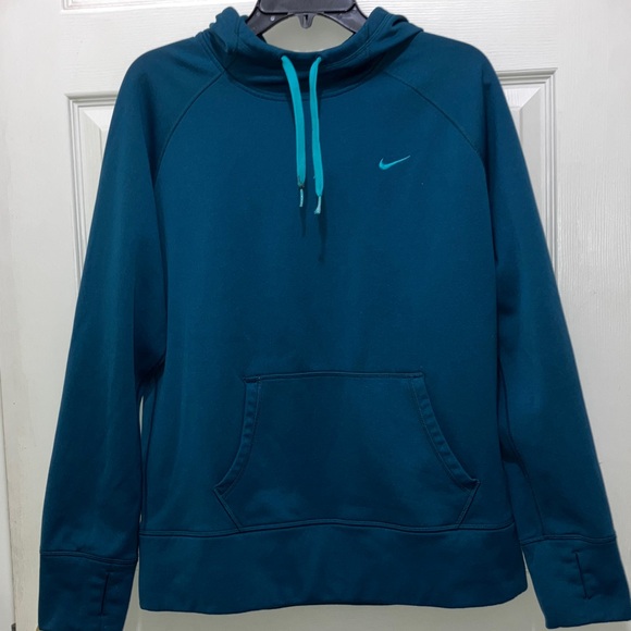 Nike Therma-Fit Hoodie Pullover Sweatshirt Sweater w thumb holes - Picture 2 of 8